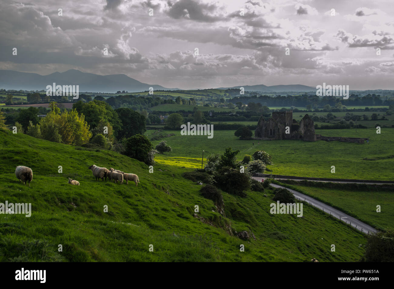 Epische Landschaft in Irland Stockfoto