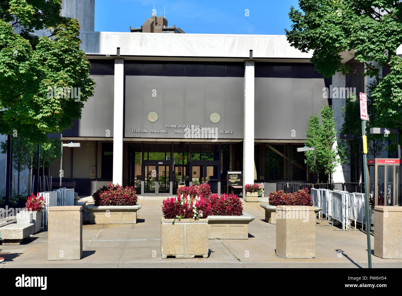 United States Court House, Kenneth B. Keating, Federal Building, Rochester, New York, USA Stockfoto