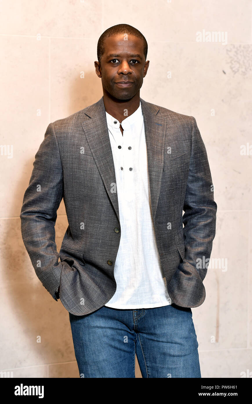 Adrian Lester an der Akademie der Künste und Wissenschaften neue Mitglieder Party in der National Gallery, London. PRESS ASSOCIATION Foto. Bild Datum: Samstag, Oktober 13, 2018. Photo Credit: Matt Crossick/PA-Kabel Stockfoto