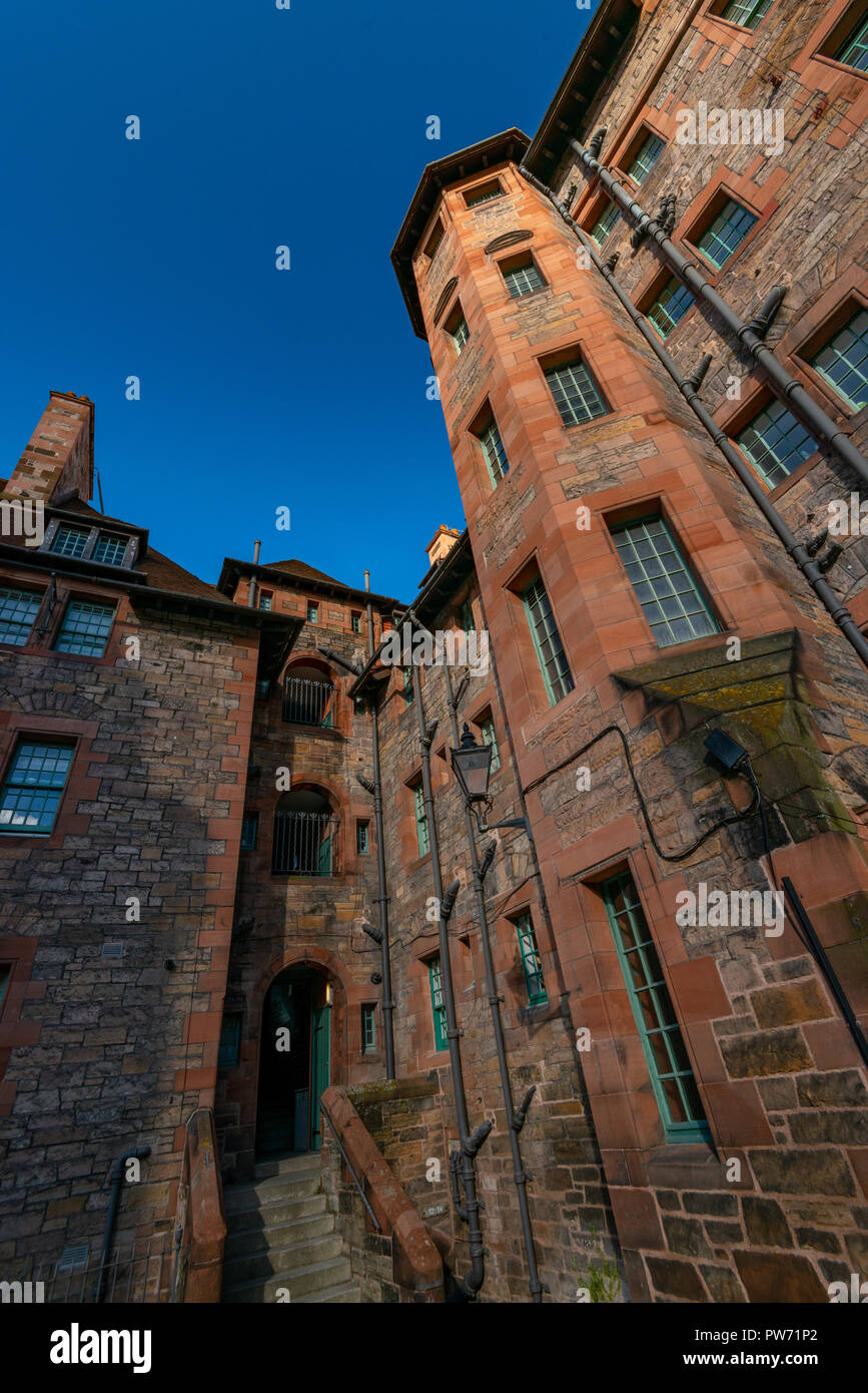 Dean Village, Edinburgh, Schottland, Vereinigtes Königreich Stockfoto