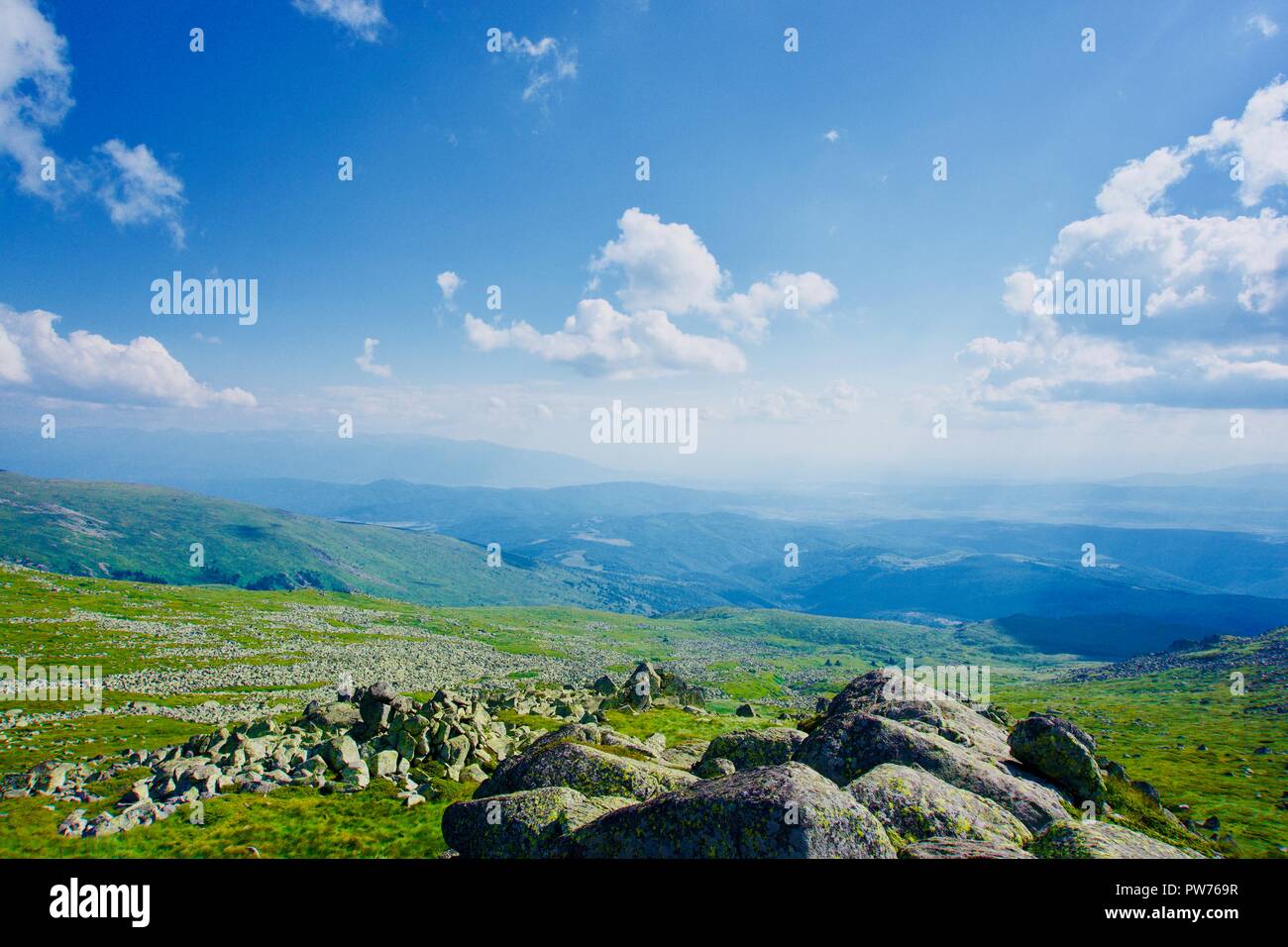 Berg Vitosha - Sofia, Bulgarien Stockfoto