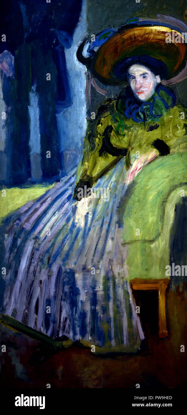 Sitzende Frau in eine grüne Bluse 1908 Richard Gerstl 1883 - 1908 österreichische Maler und Zeichner für seine ausdrucksstarken psychologisch einfühlsame Porträts bekannt. Stockfoto