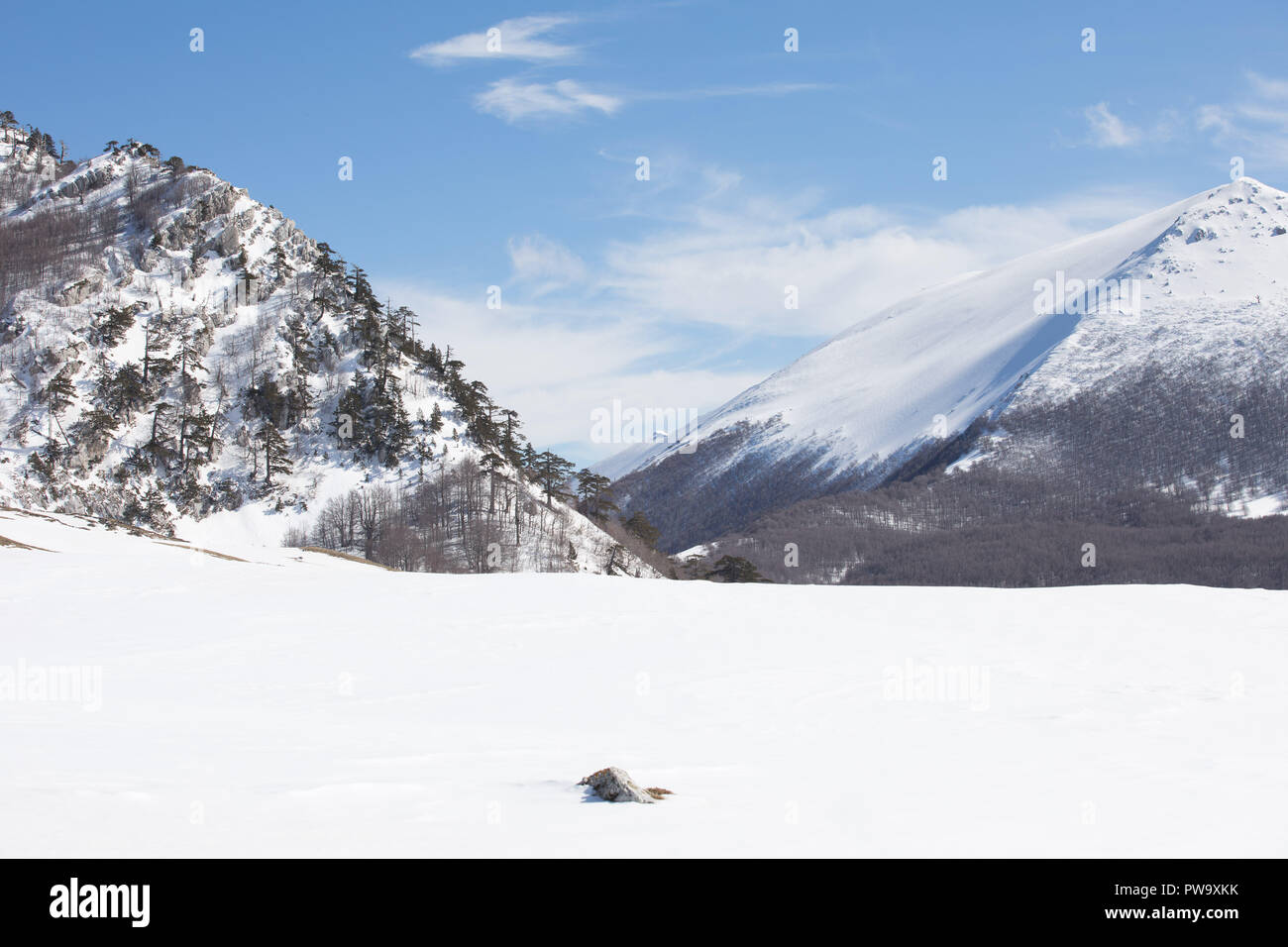 Nationalpark Pollino Stockfoto