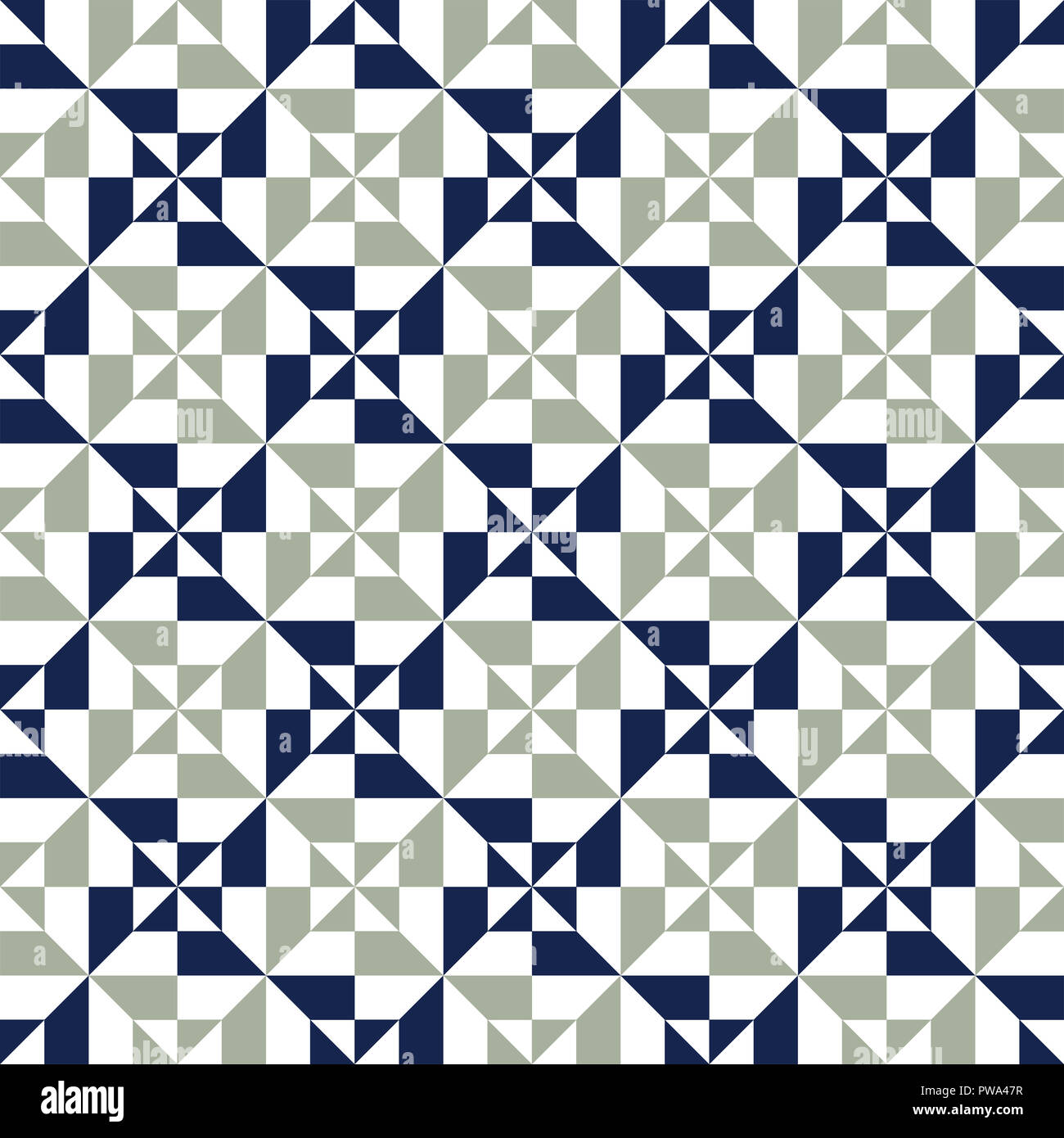 Nahtloser abstrakter Hintergrund mit geometrischem OP-Kunstmuster Stockfoto