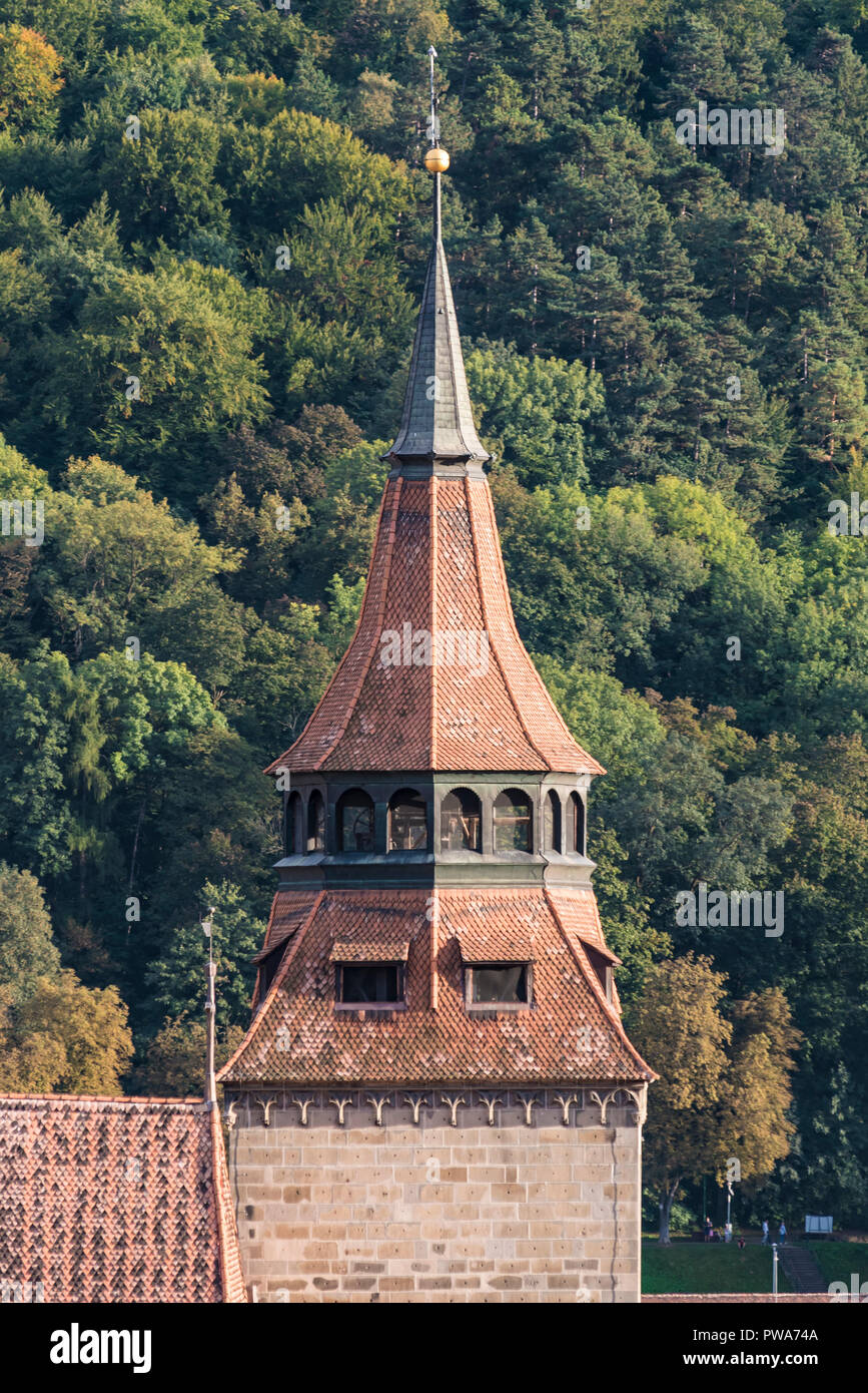 Die Schwarze Kirche in Brasov, Rumänien - Biserica Neagră, Brasov, Rumänien Stockfoto