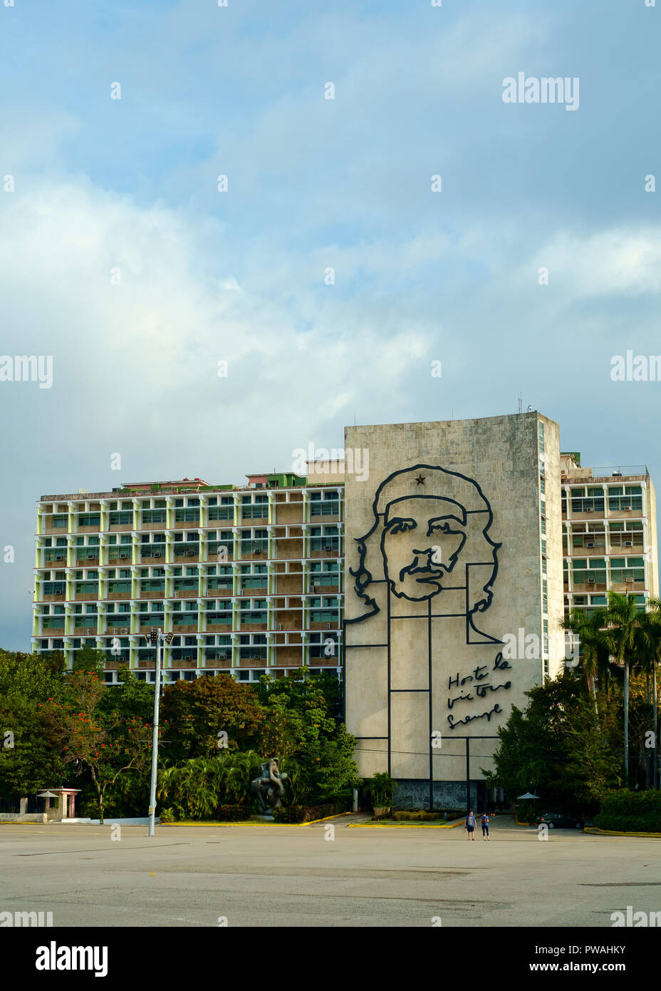 Ministerium des Innern, auf dem Platz der Revolution, Havanna, Kuba Stockfoto
