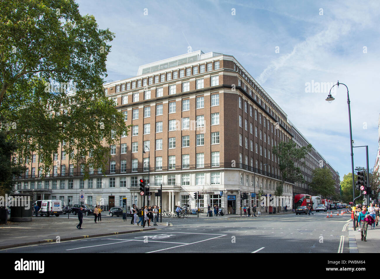 Russell Square House, Russel Square, London, WC1, UK Stockfoto