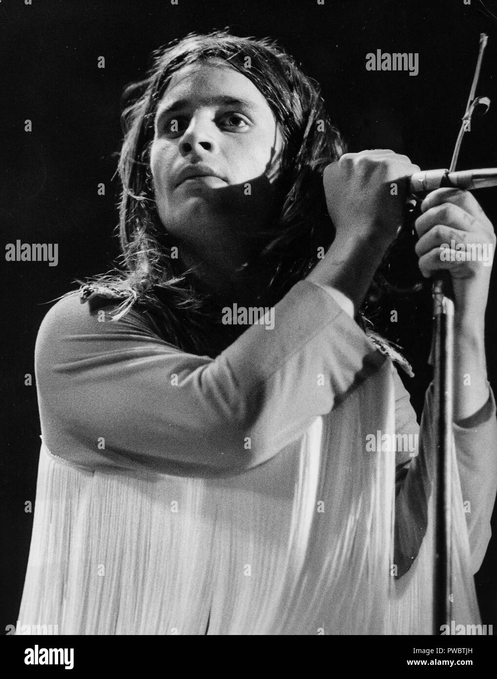 Ozzy Osbourne, Black Sabbath, Rainbow Theatre, London 1973 Stockfoto