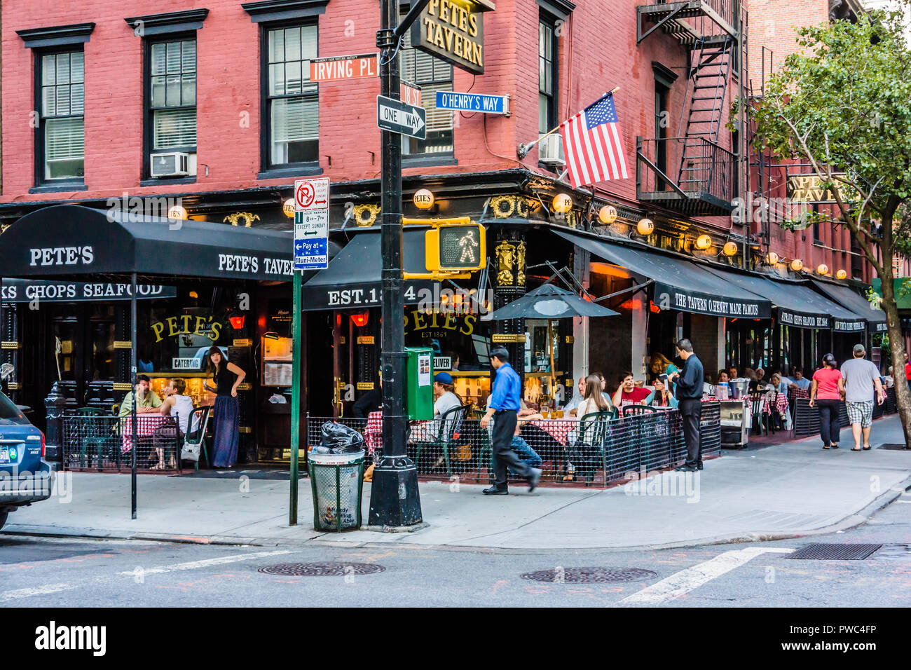Pete's Tavern Manhattan New York, New York, USA Stockfoto