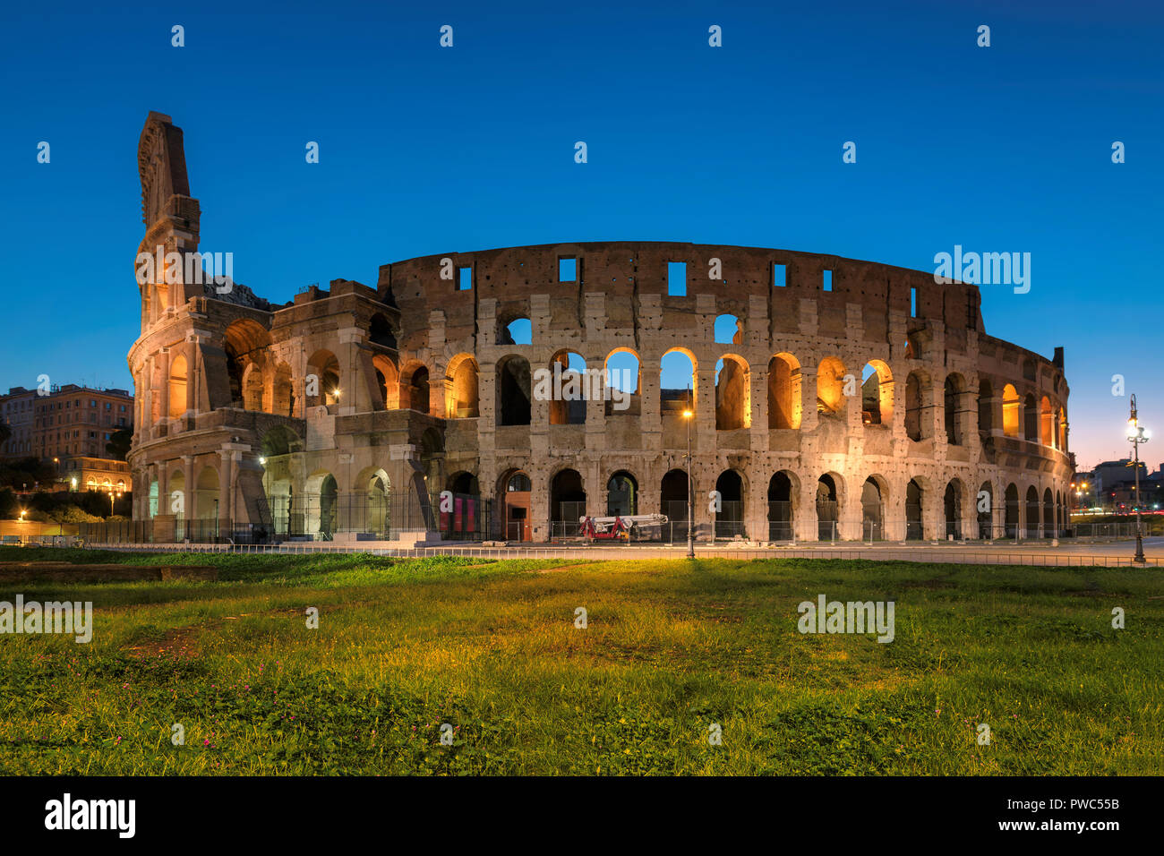 Kolosseum in Rom Stockfoto