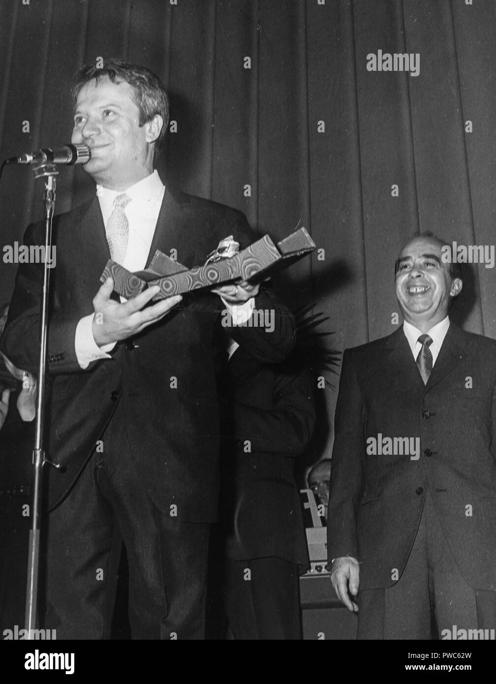 Alighiero noschese, 1968 Stockfoto