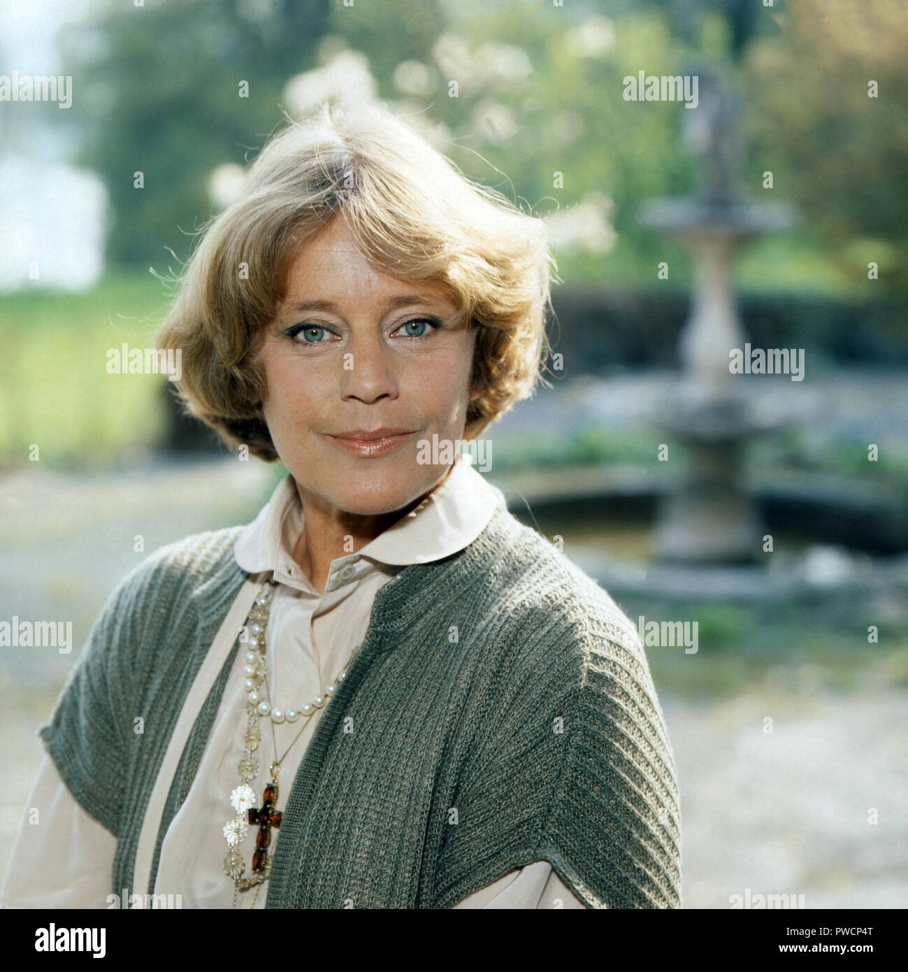 Fictitious character Maria Schell sterben, Ca. 1979. Schauspielerin ...