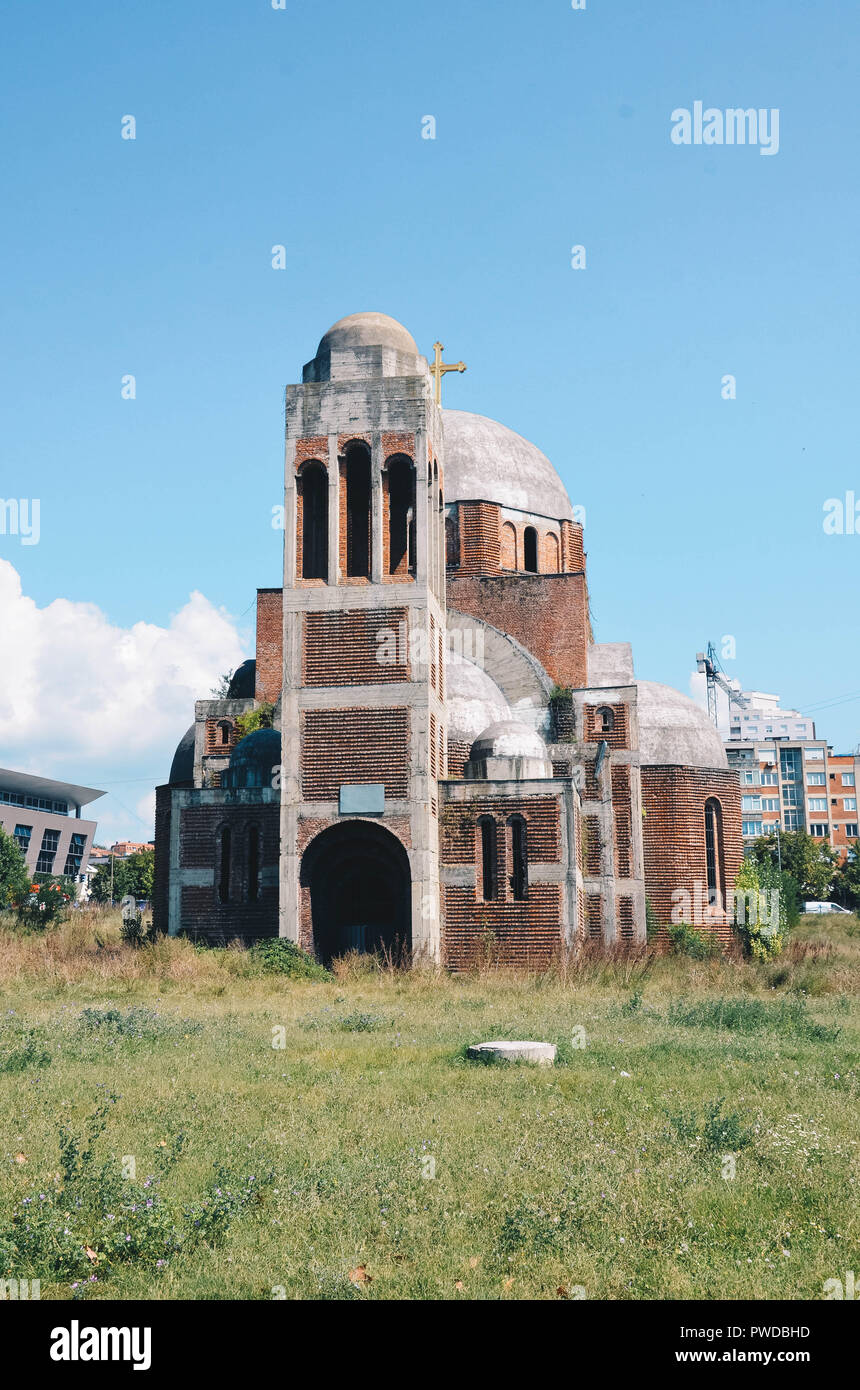 Kirche Christi, des Erlösers, Pristina, Kosovo, auf dem Balkan, September 2018 Stockfoto