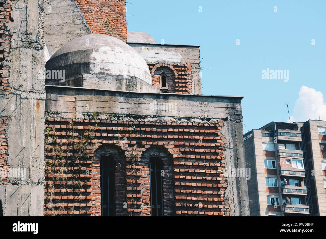 Kirche Christi, des Erlösers, Pristina, Kosovo, auf dem Balkan, September 2018 Stockfoto