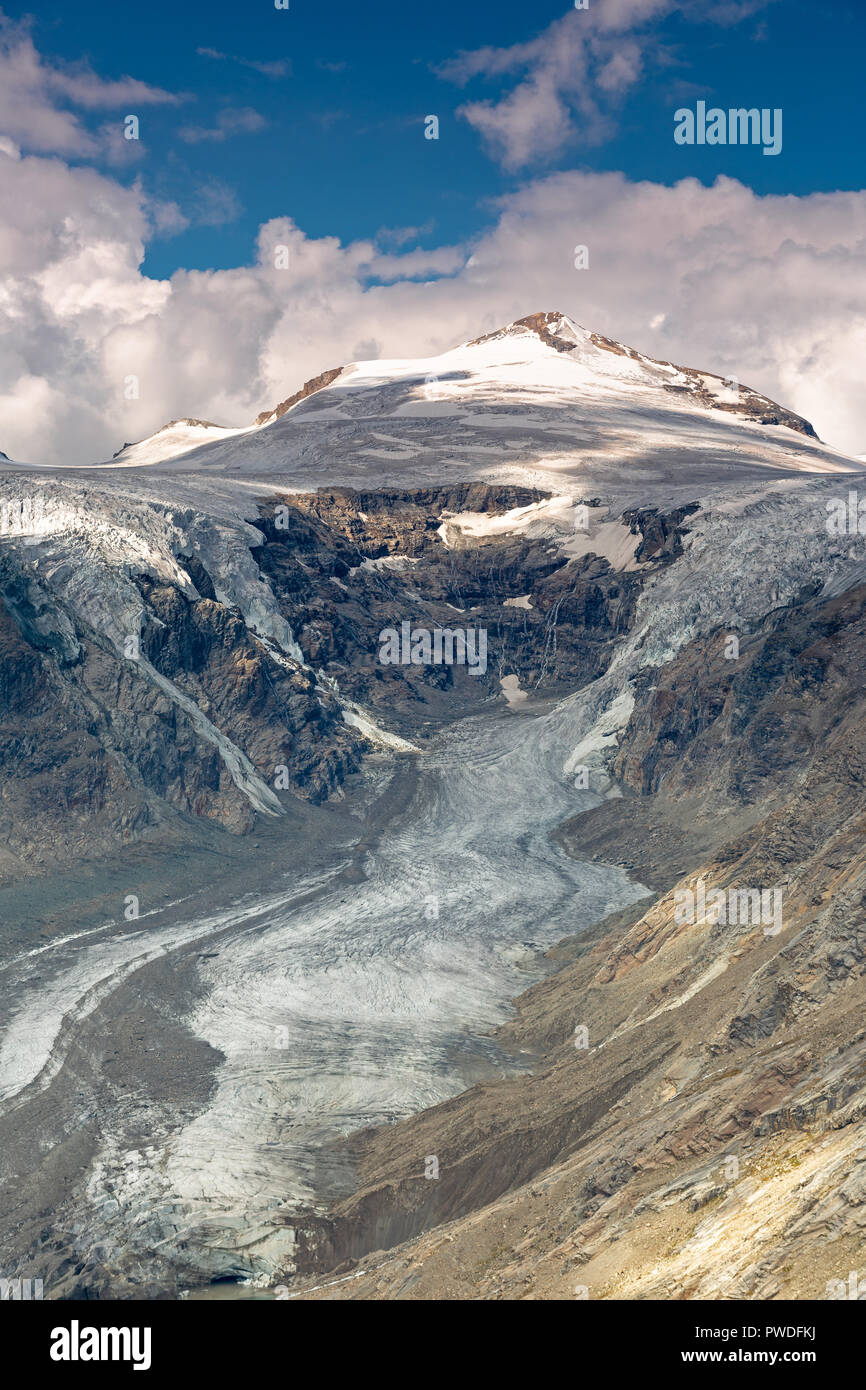 Gletscher pasterze am Großglockner, Österreich Stockfoto