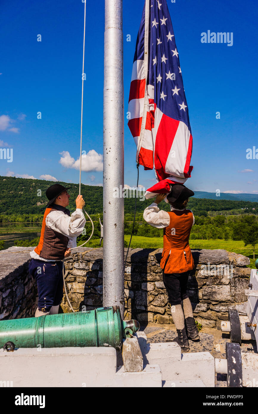 Fort Ticonderoga Ticonderoga, New York, USA Stockfoto