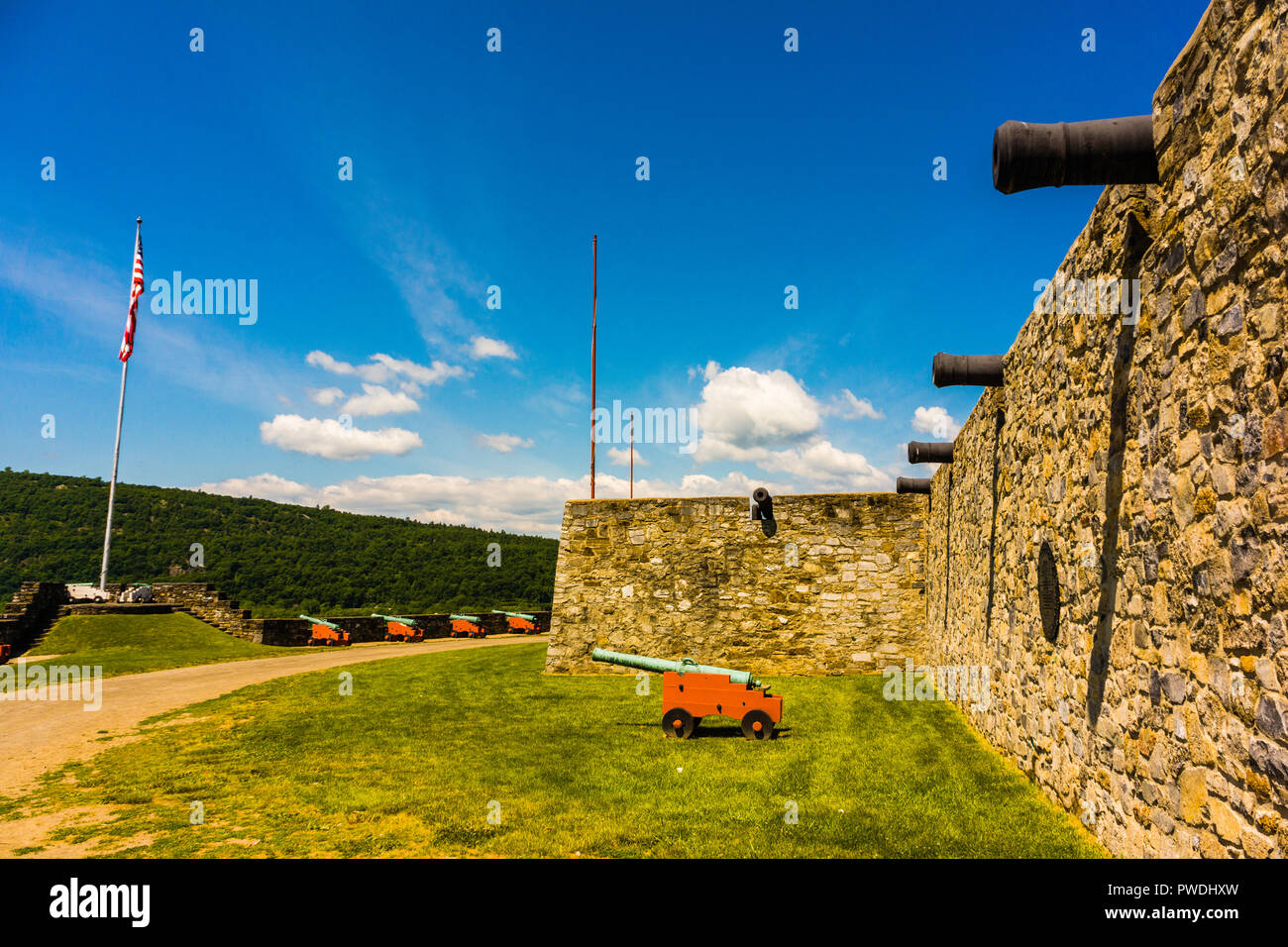 Fort Ticonderoga Ticonderoga, New York, USA Stockfoto