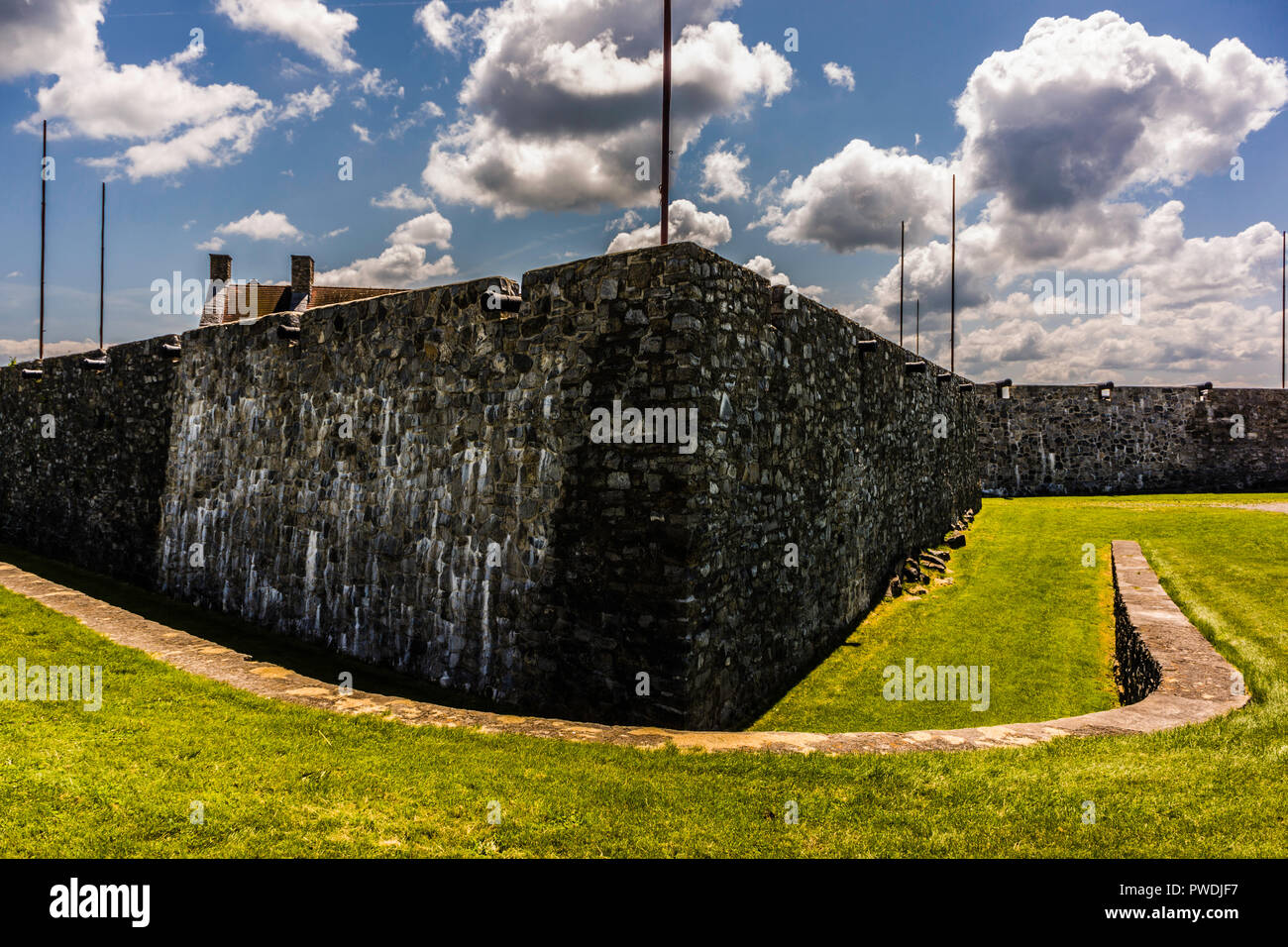 Fort Ticonderoga Ticonderoga, New York, USA Stockfoto