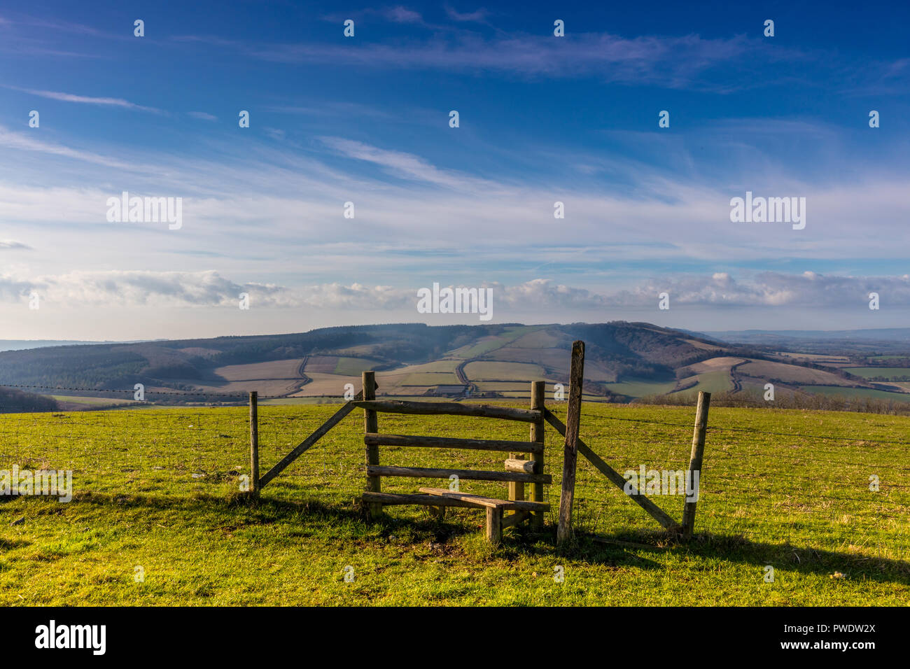 South Downs Way Stockfoto