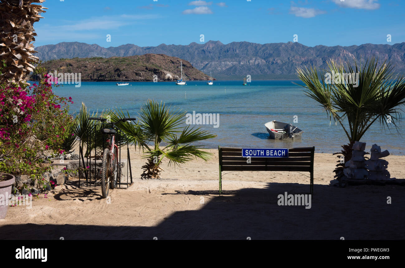 Paradies von South Beach, Posada, Concepción Stockfoto