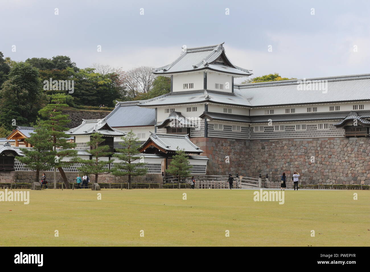 Kanazawa Castle Park Stockfoto