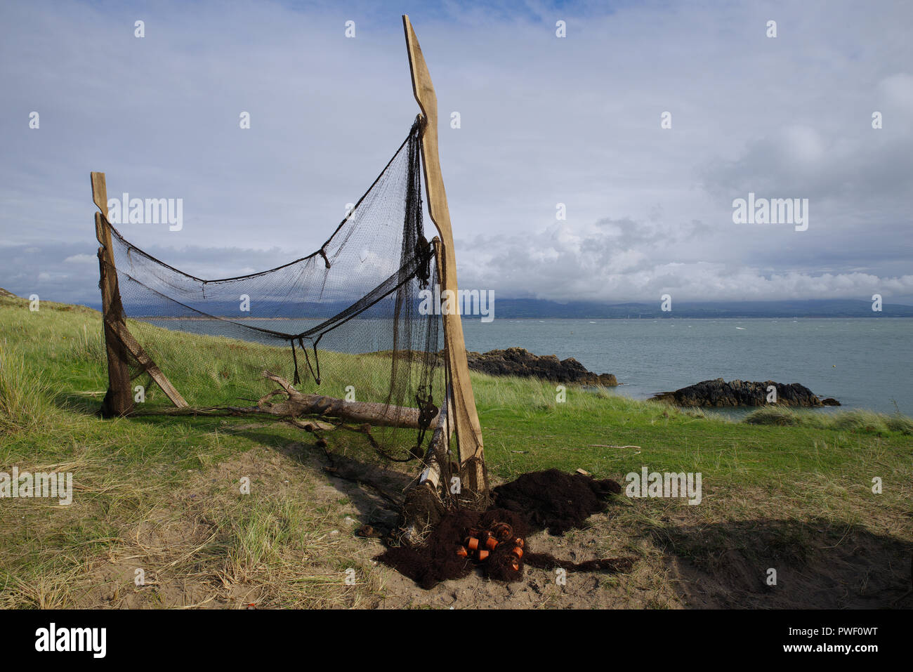 Llanddwyn Island, Newborough, Anglesey, Stockfoto
