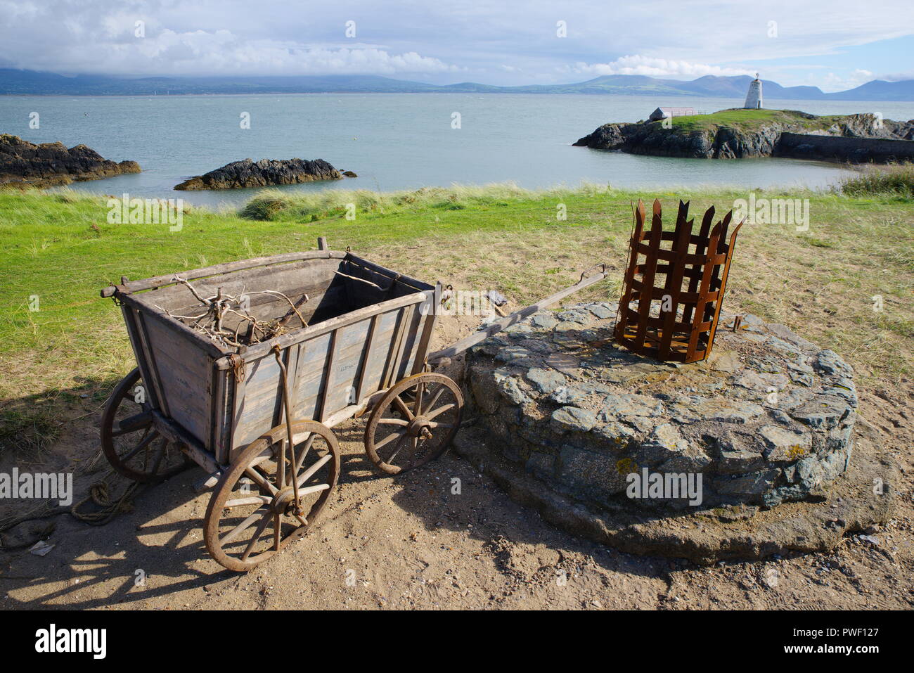 Llanddwyn Island, Newborough, Anglesey, Stockfoto