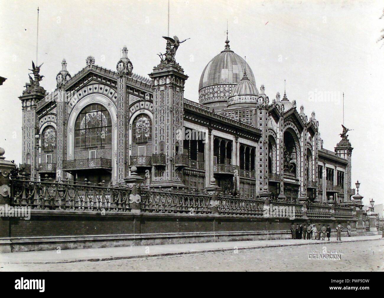 Buenos Aires - pabellón Argentino de la Exposición Universal de París en Plaza San Martín. Stockfoto