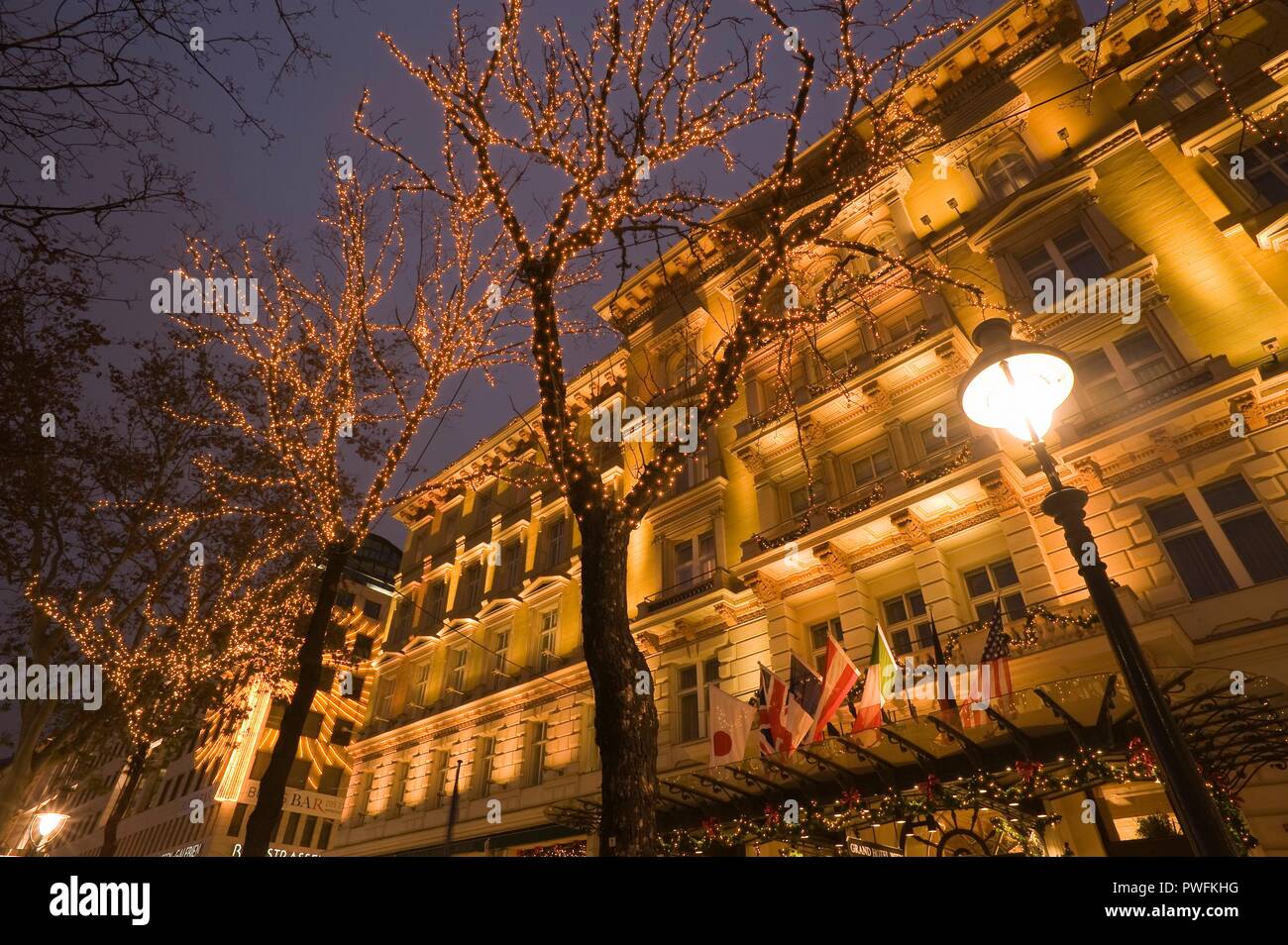 Wien, Ringstraße, Ana Grand Hotel - Wien, Ringstraße, Ana Grand Hotel Stockfoto