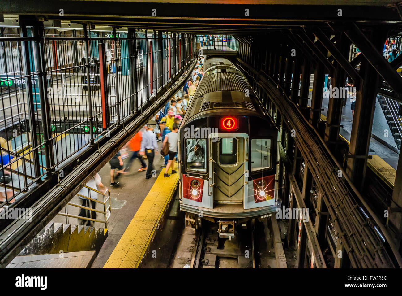 14. Straße - Union Square U-Bahn Station Manhattan New York, New York, USA Stockfoto