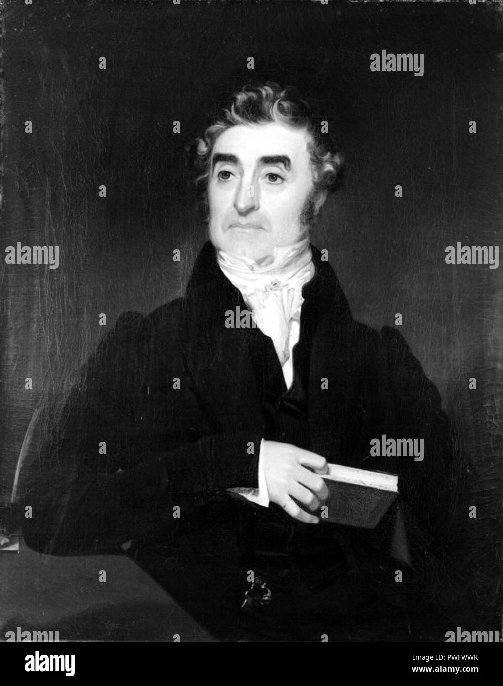 Jeromus Johnson - William Sidney Mount - insgesamt. Stockfoto