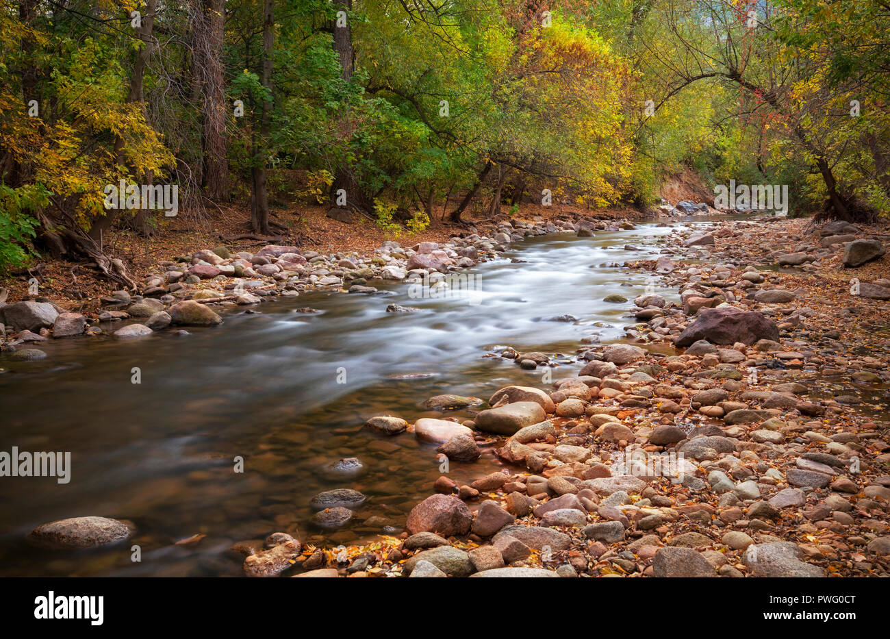 Herbst in Boulder, Colorado, USA Stockfoto