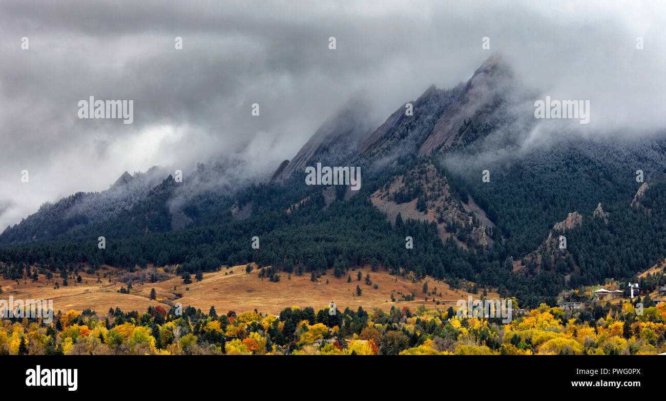 Herbst in Boulder, Colorado, USA Stockfoto Herbst in Boulder, Colorado, USA Stockfoto