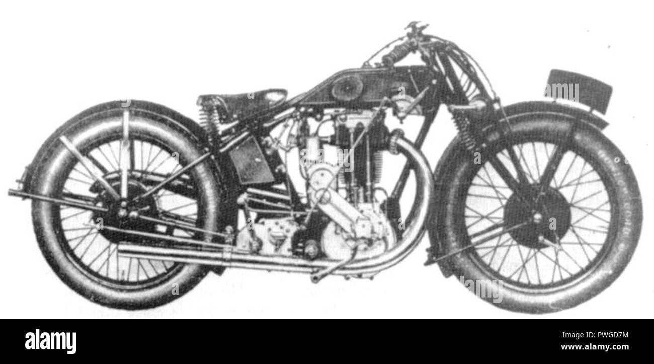 Brondoit Herstal 500cc MAG 1928 - 2. Stockfoto