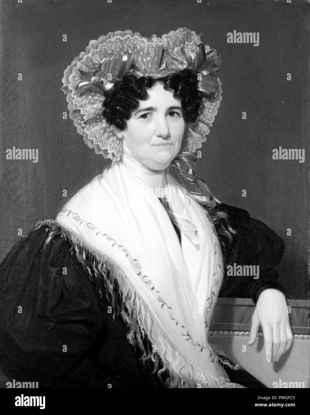 Frau Geromus Johnson - William Sidney Mount - insgesamt. Stockfoto