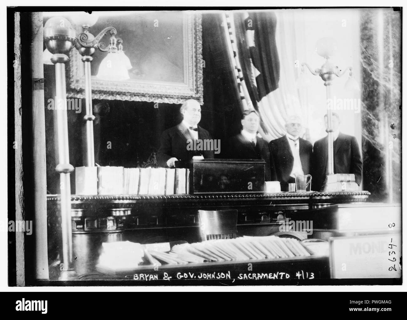 Bryan & Gouverneur Johnson, Sacramento, Kalifornien Stockfoto