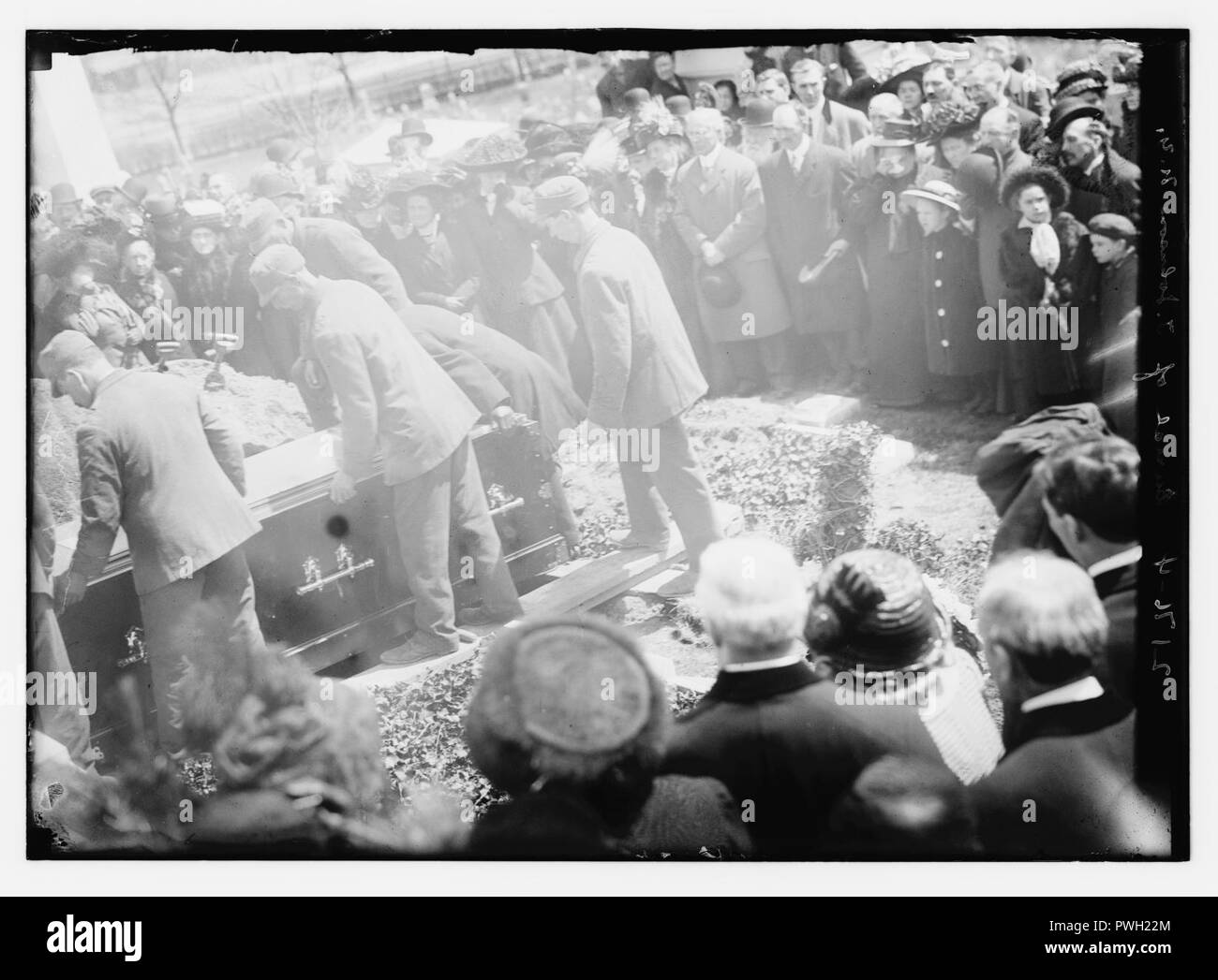 Beerdigung von T. Johnson, N.Y. Stockfoto