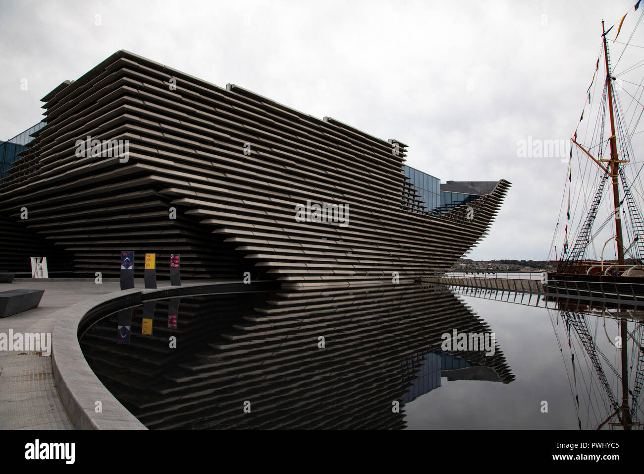 Der Dundee Victoria und Albert Museum für Gestaltung Stockfoto