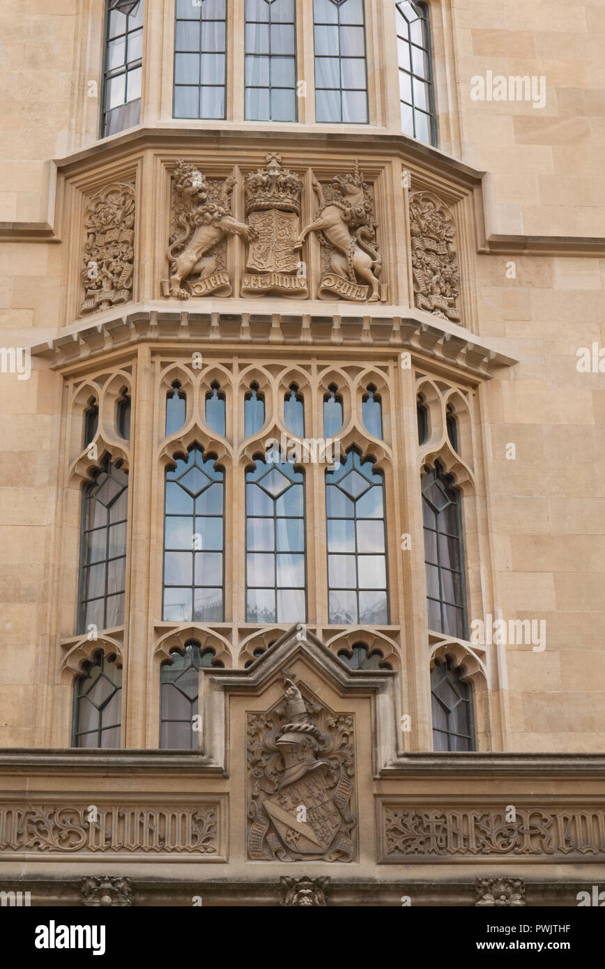 Die aussenfassade Speaker's House, die offizielle Residenz der Sprecher des Unterhauses, das Parlament, Westminster, London, Vereinigtes Königreich Stockfoto