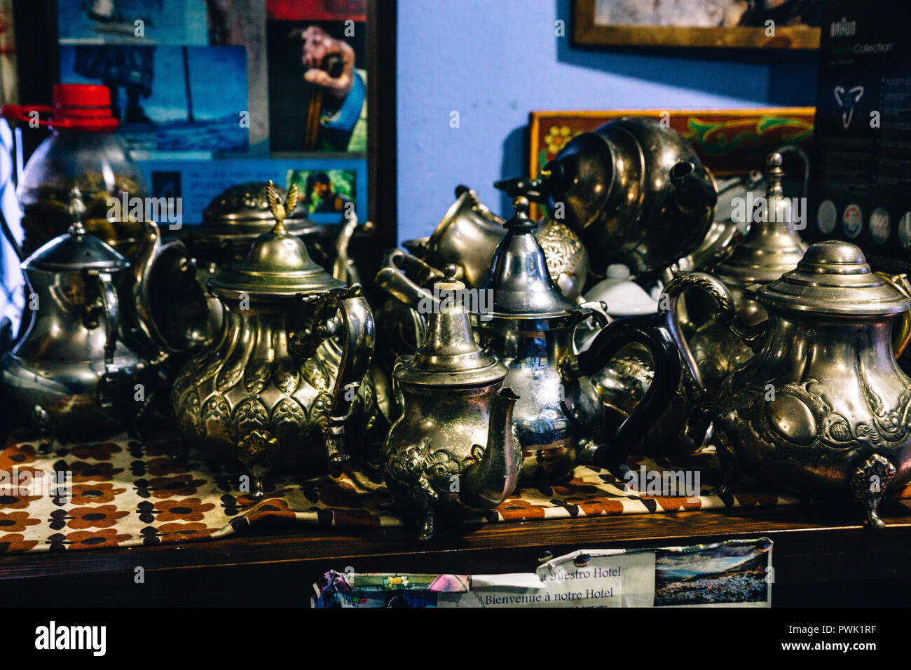 Chefchaouen, Marokko, 2018 Stockfoto