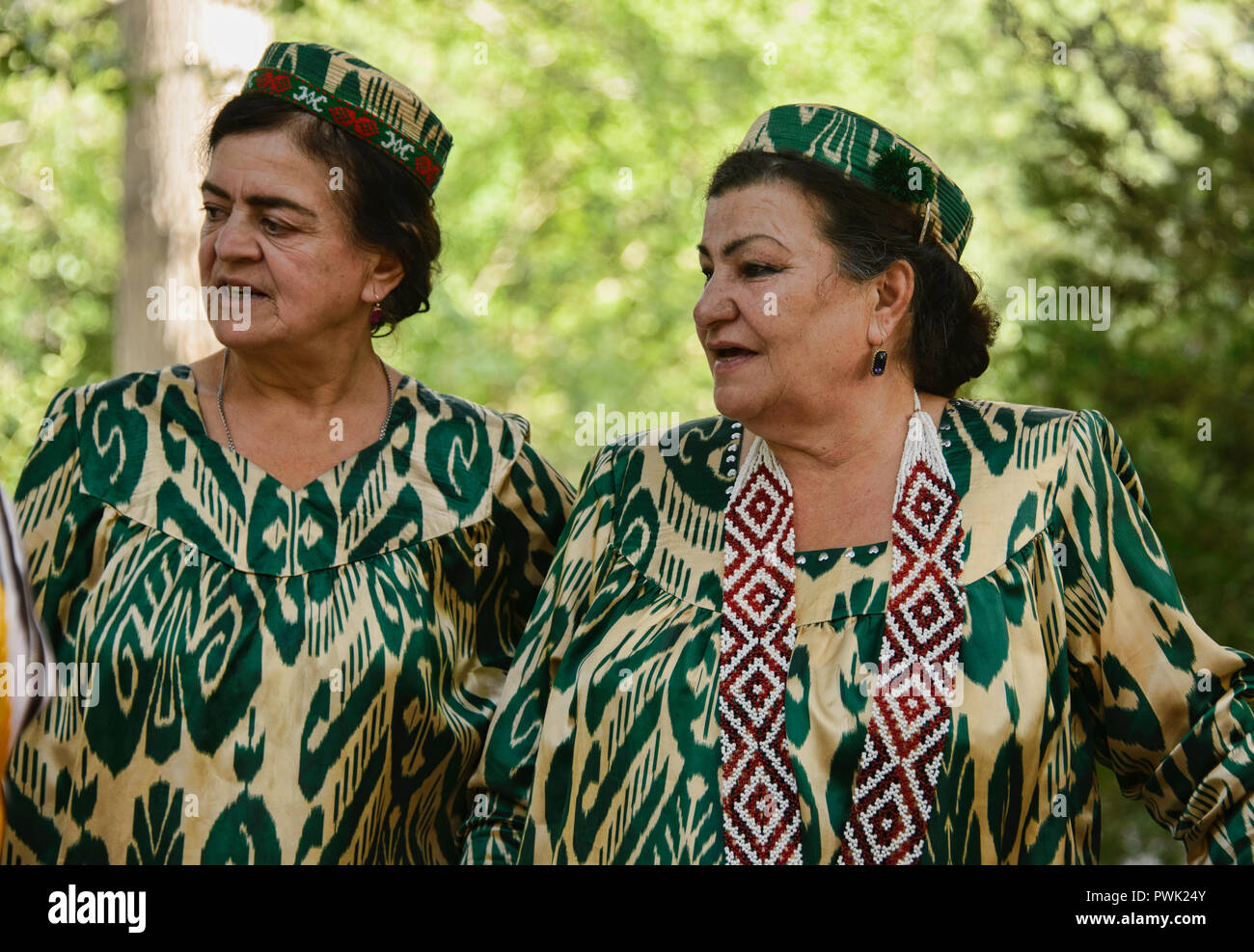 Pamiri Frauen, Khorog, Tadschikistan Stockfoto