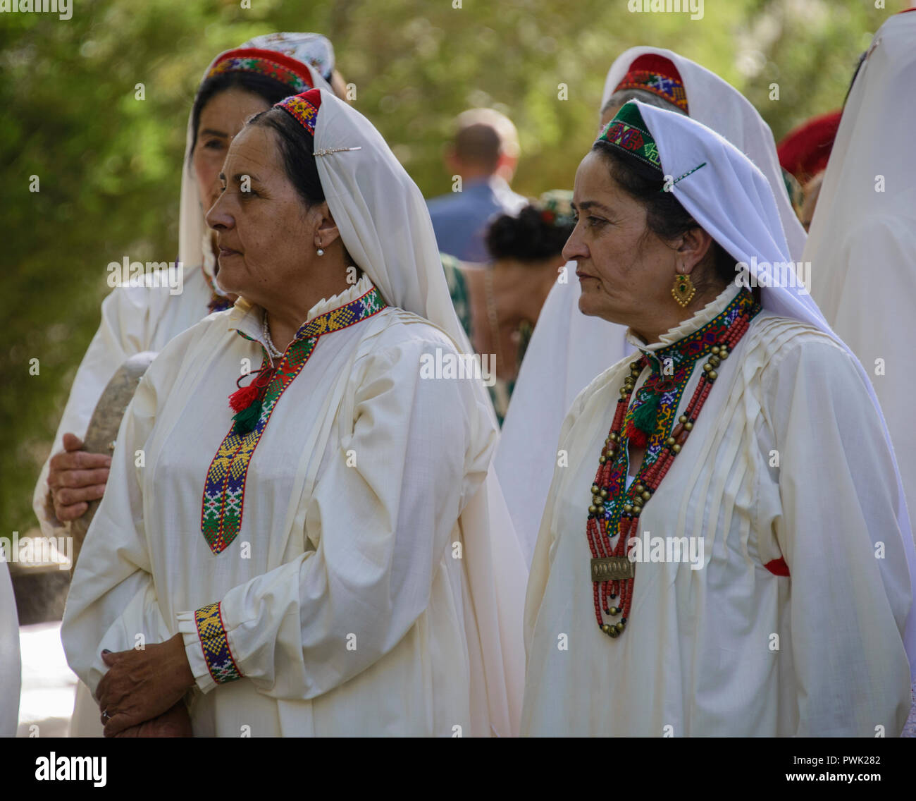 Pamiri Frauen, Khorog, Tadschikistan Stockfoto