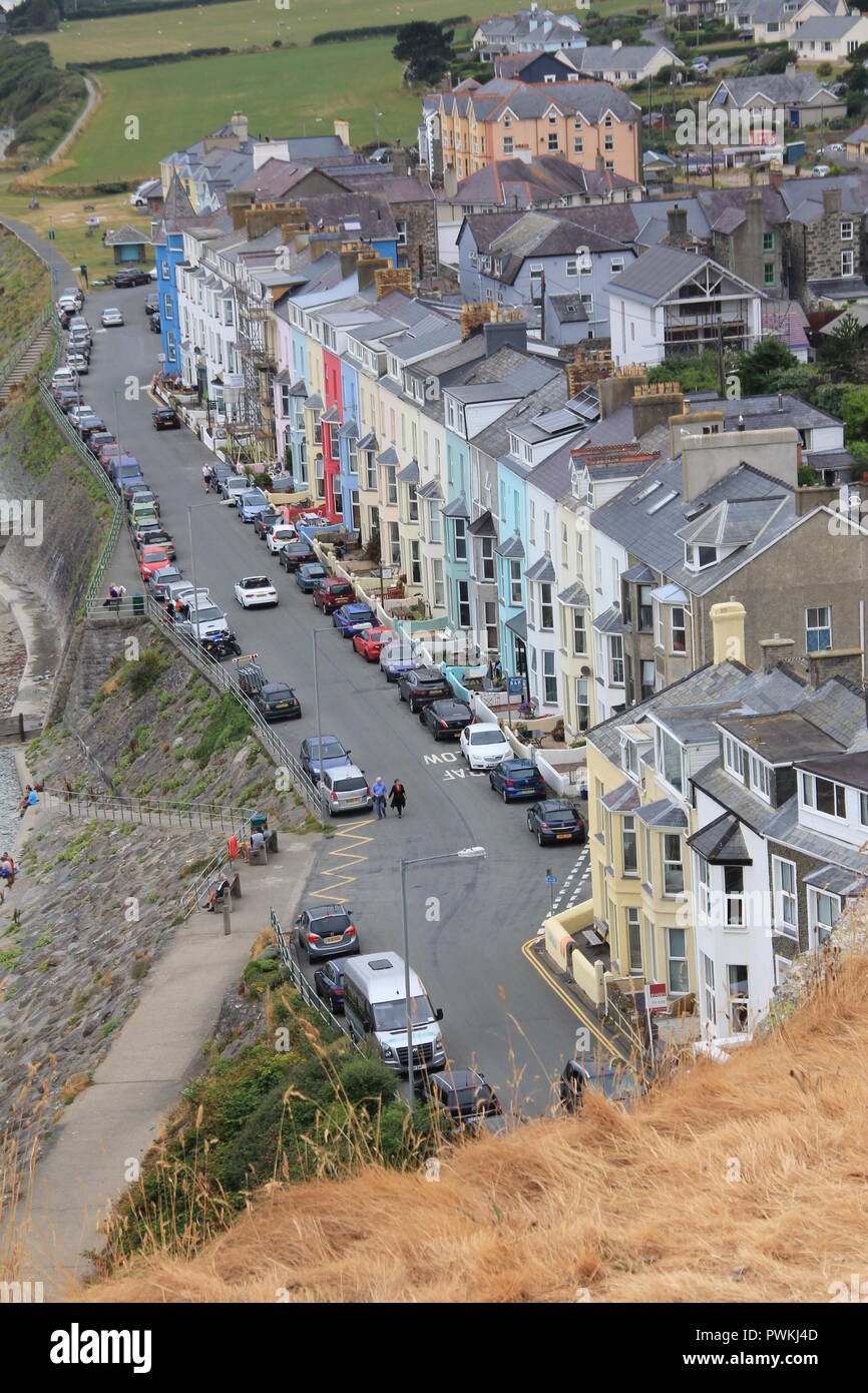 Castel Chriccieth in Wales Stockfoto