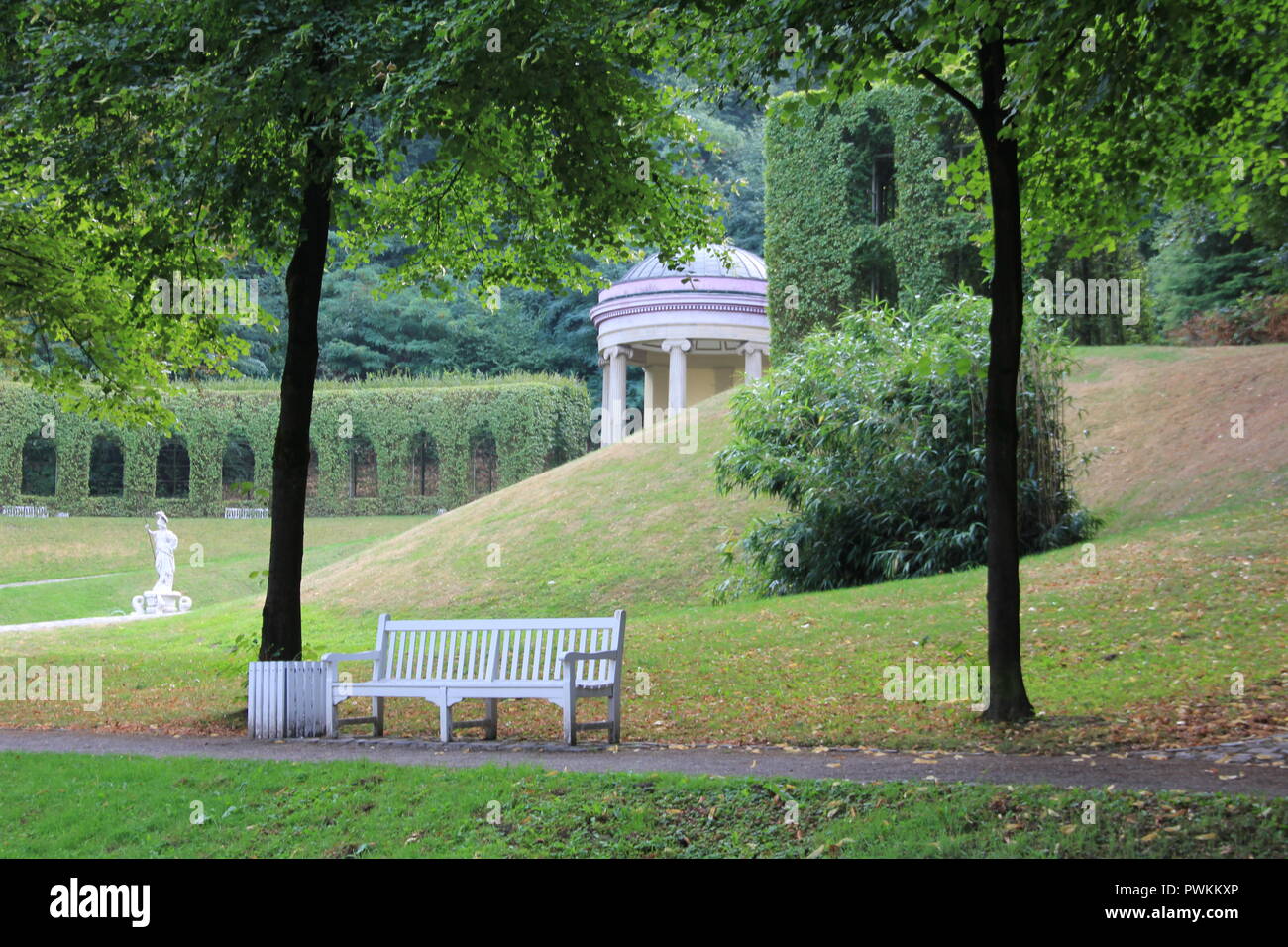 Stadtpark, der Botanische Garten. Kleve, Deutschland Stockfotografie