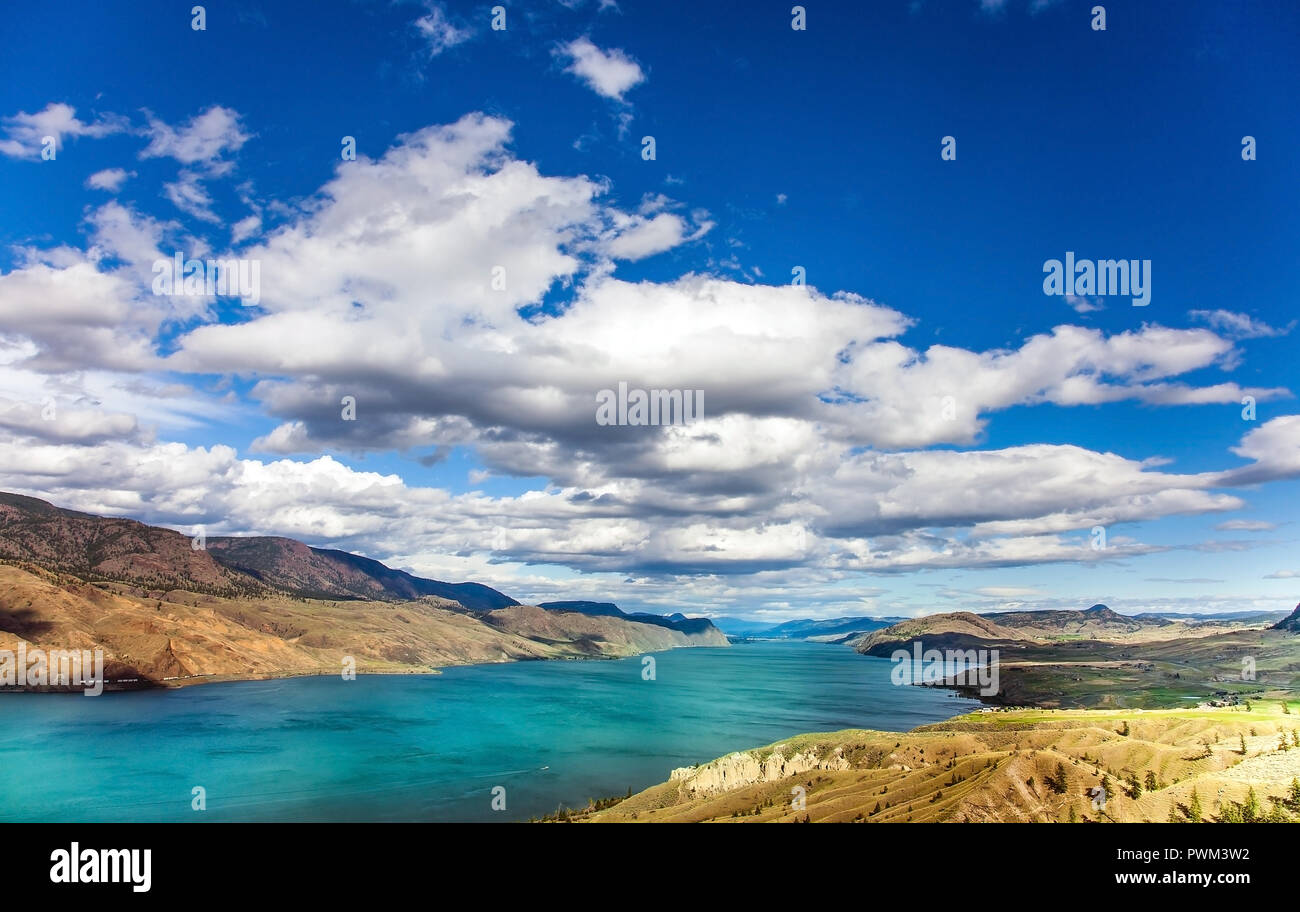 Aussichtspunkt an Savona in Kamloops Lak British Columbia Kanada Stockfoto