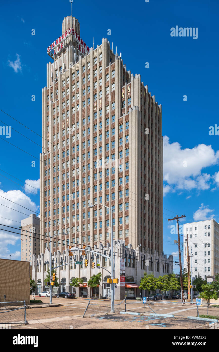 Standard Life Gebäude in der Innenstadt von Jackson Stockfoto