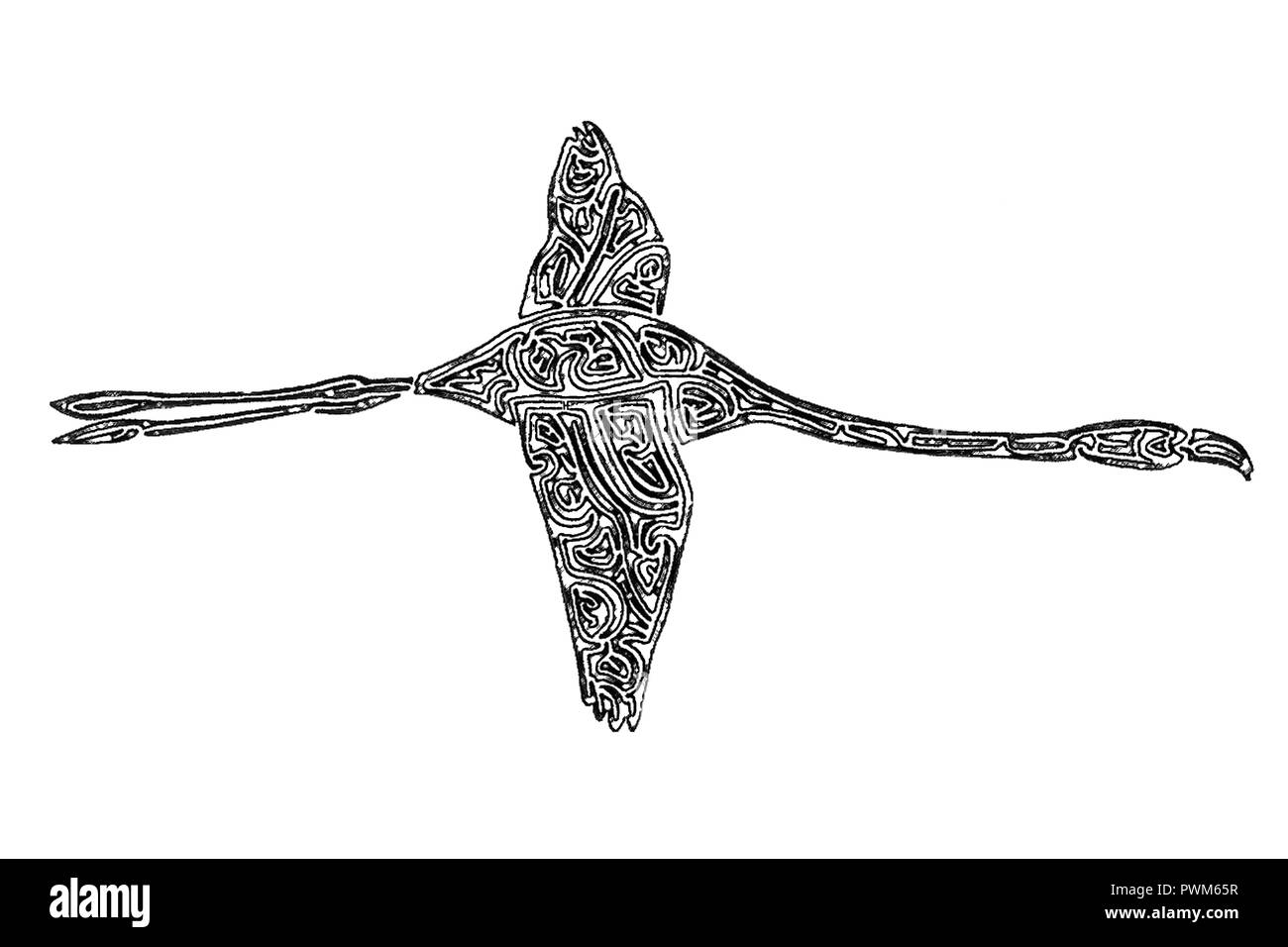 Rosa Flamingo Strichzeichnung Stockfotos Und Bilder Kaufen Alamy