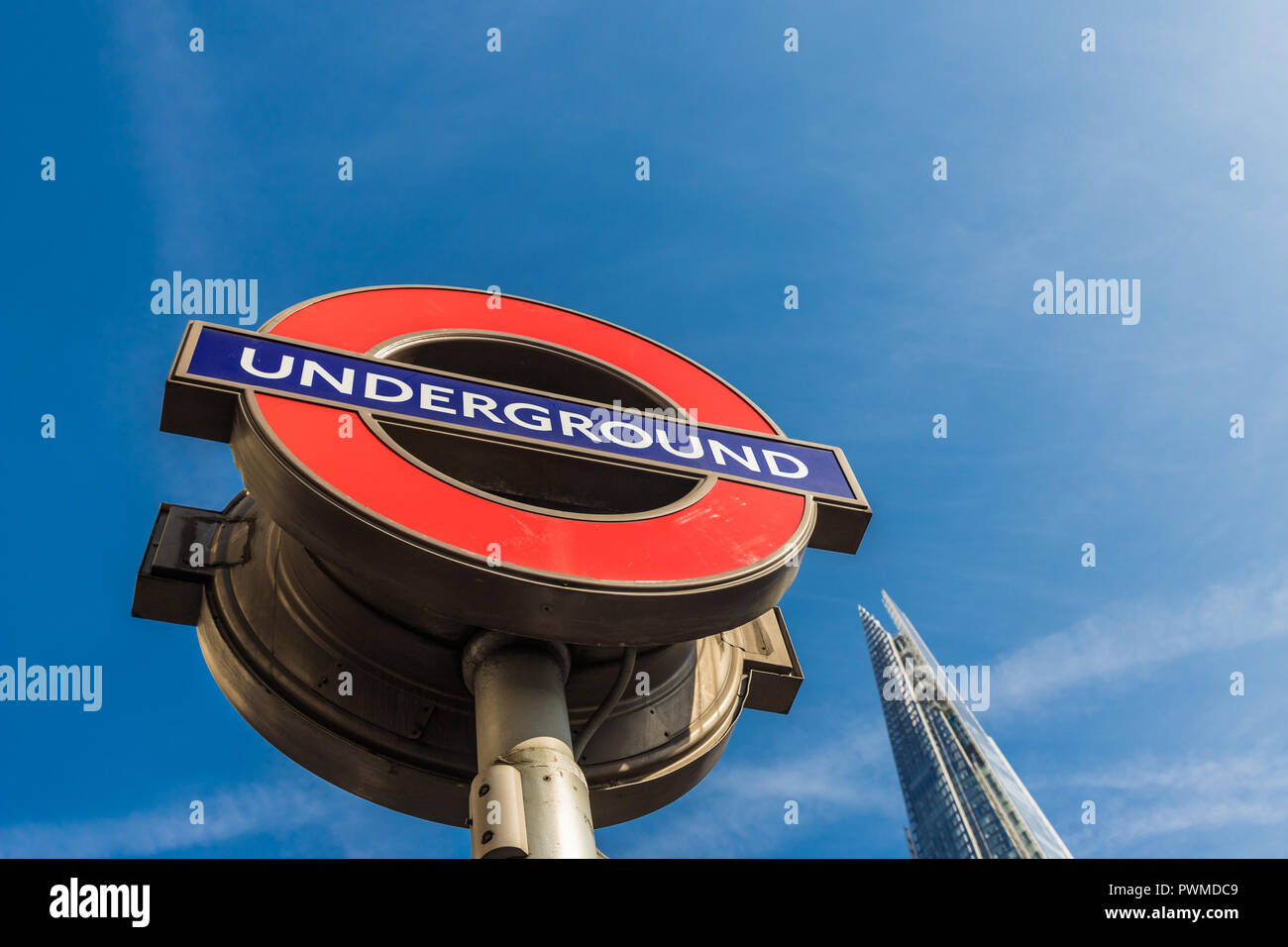 Eine typische Ansicht in London Stockfoto