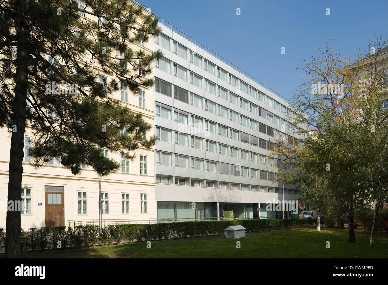 Wien, Hotel Le Meridien - Wien, Hotel Le Meridien Stockfoto