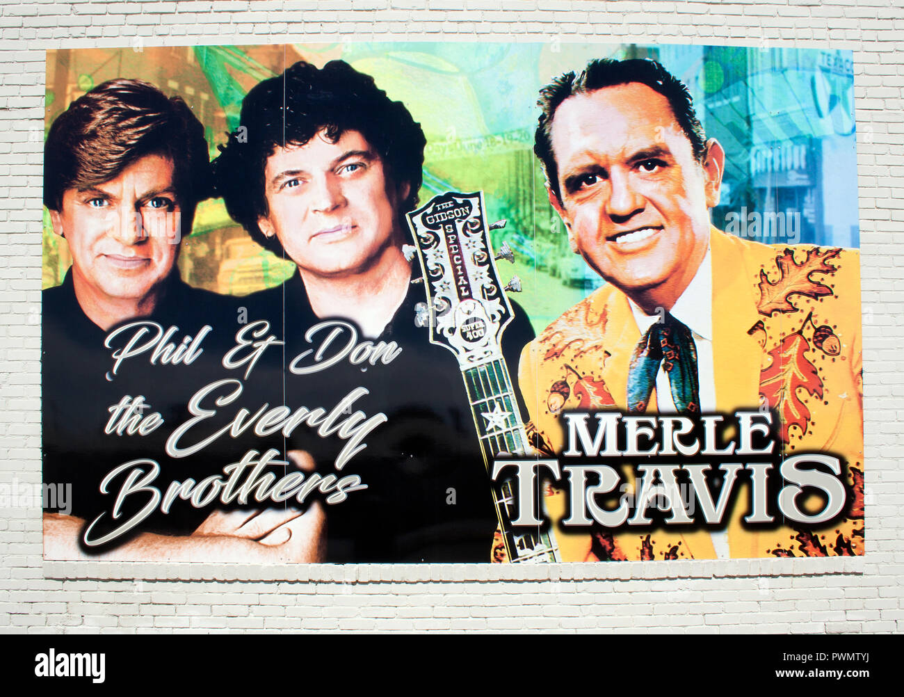 Die Everly Brothers Museum in Central City, Kentucky Stockfoto